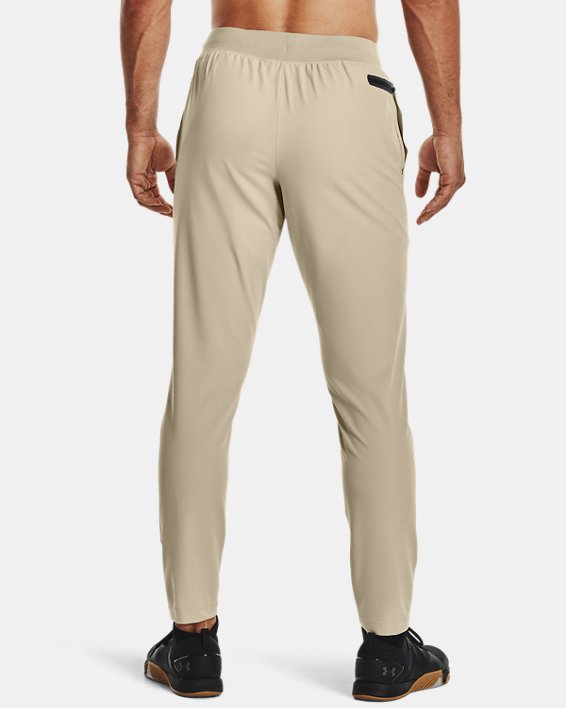 Men's UA Unstoppable Tapered Pants, Brown, pdpMainDesktop image number 1